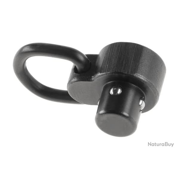 PTS Syndicate PTS Low Profile QD Sling Swivel -S - Black - Ref 11336806000