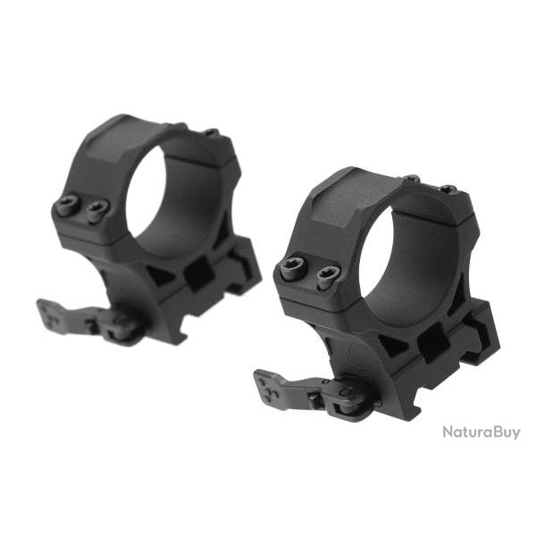 Leapers Accu-Sync QR 30mm Medium Profile Rings - Black - Ref 11344506000