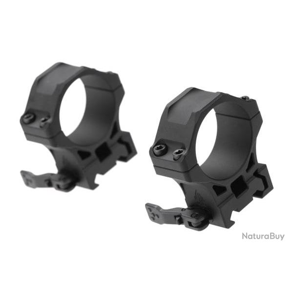 Leapers Accu-Sync QR 34mm Medium Profile Rings - Black - Ref 11344706000