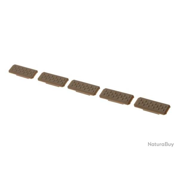 Strike Industries M-LOK V1 Cover 5pcs - Dark Earth - Ref 11363930900