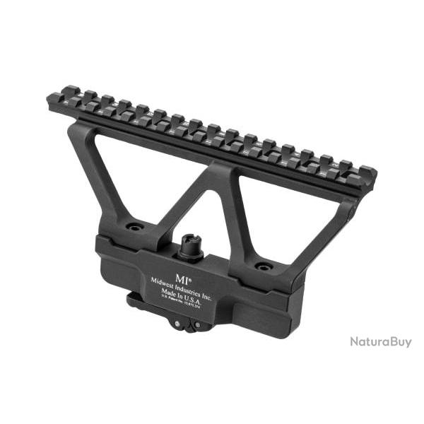 Midwest Industries AK Gen 2 Rail Top Side Mount - Black - Ref 11374206000