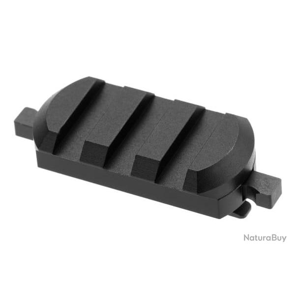 5KU QD M-LOK 3 Slot Rail Section - Black - Ref 11927206000
