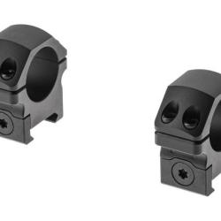 Leapers PRO 25.4mm Low Profile P.O.I. Picatinny Rails - Black - Ref 12014706000