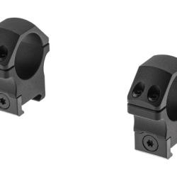 Leapers PRO 30mm Medium Profile P.O.I. Picatinny Rings - Black - Ref 12015206000