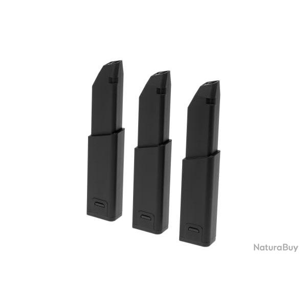 Krytac Magazin Kriss Vector Midcap 95rds 3-pack - Black - Ref 12068206000