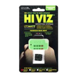 HIVIZ LiteWave Rear Sight for Glock 17/19 - Ref 12154200000