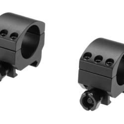 Primary Arms 1-Inch Tacitcal Rings Low - Black - Ref 12199806000