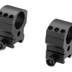 Primary Arms 1-Inch Tactical Rings High - Black - Ref 12200006000
