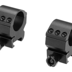 Primary Arms 1-Inch Tactical Rings Medium - Black - Ref 12200106000
