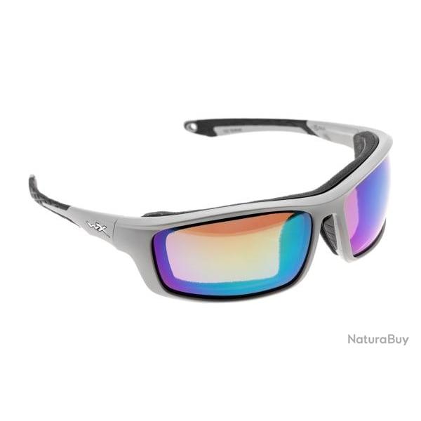 Wiley X WX Grid Captivate Polarized Green Mirror - Grey - Ref 12248910000