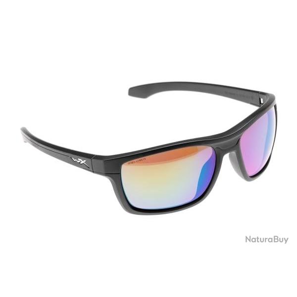 Wiley X WX Kingpin Captivate Polarized Green Mirror - Grey - Ref 12249610000