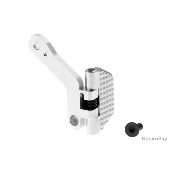 TTI Airsoft AAP01 Folding Thumb Rest Right - Silver - Ref 12344041500