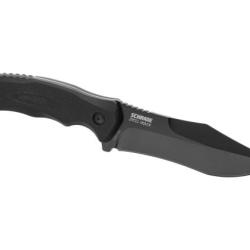 Schrade Steel Driver Fixed Knife - Black - Ref 12419206000