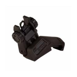 IMI Defense TRS Polymer Rear Flip Up Sight 45 Degrees Offset - Black - Ref 12449006000