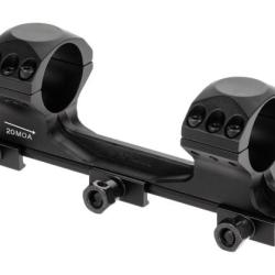 Vector Optics 30mm X-Accu One Piece 20 MOA HI Picatinny Mount - Black - Ref 12581406000