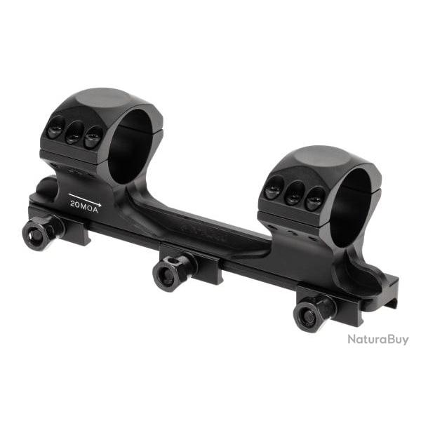 Vector Optics 30mm X-Accu One Piece 20 MOA HI Picatinny Mount - Black - Ref 12581406000