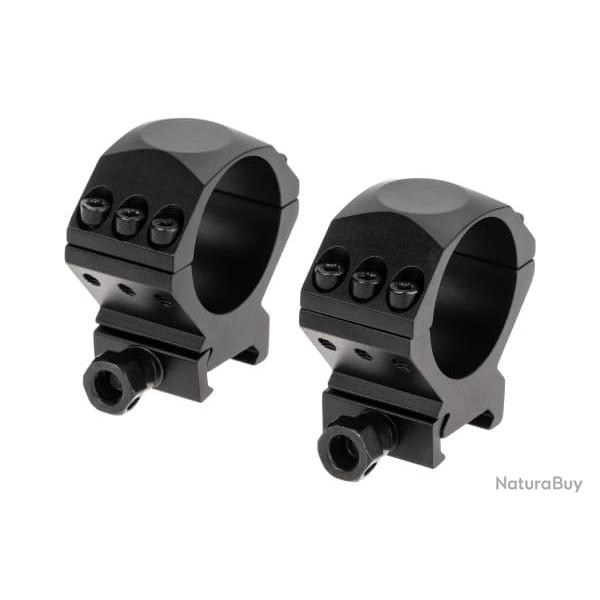 Vector Optics 34mm X-Accu Low Profile Picatinny Rings - Black - Ref 12582406000