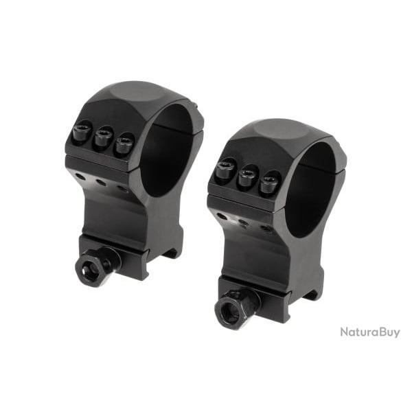 Vector Optics 34mm X-Accu High Profile Picatinny Rings - Black - Ref 12582606000