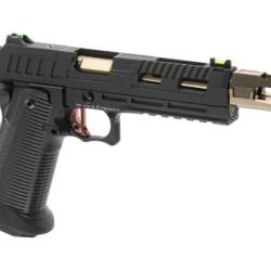 KJ Works KP-19 Full Metal GBB Pistol - Black - Ref 12610706000
