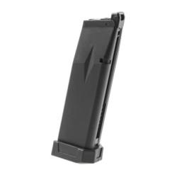 KJ Works KP-19 Green Gas Magazine - Black - Ref 12610906000