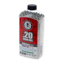 G&G 0.20g Perfect BBs 5600rds - White - Ref 12617500100