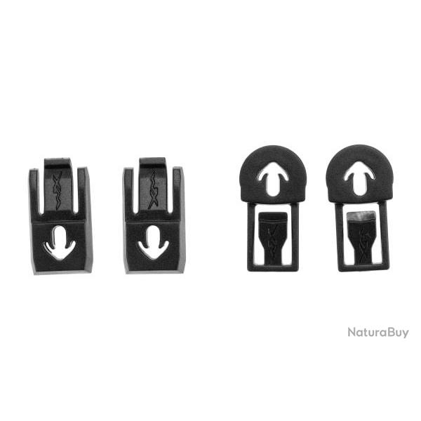 Wiley X RAS - ARC Rail Clip And Bar - Black - Ref 12619606000