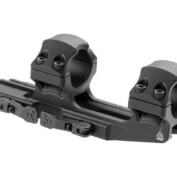 Leapers Accu-Sync QR 1 Inch Medium Profile 34 mm Offset Scope Mount - Black - Ref 12809806000