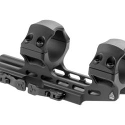 Leapers Accu-Sync QR 30mm High Profile 34 mm Offset Scope Mount - Black - Ref 12810206000
