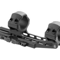 Leapers Accu-Sync QR 30mm High Profile 50mm Offset Scope Mount - Black - Ref 12810306000