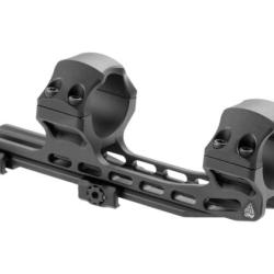 Leapers Accu-Sync QR 30 mm Tube 30 MOA Cant 70 mm Offset Cantilever Mount - Black - Ref 12810406000