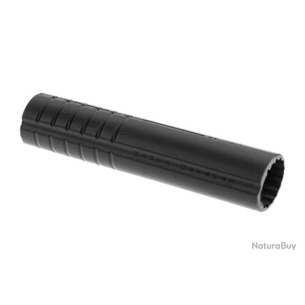 Manta 7.5 x 1.375 Inch ID Slim Smooth Suppressor Cover - Black - Ref 12900806000