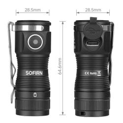 &Eacute;clairage Portable SC13A 1300lm 217m Syst&egrave;me Anduril USB-C Camping Sofirn