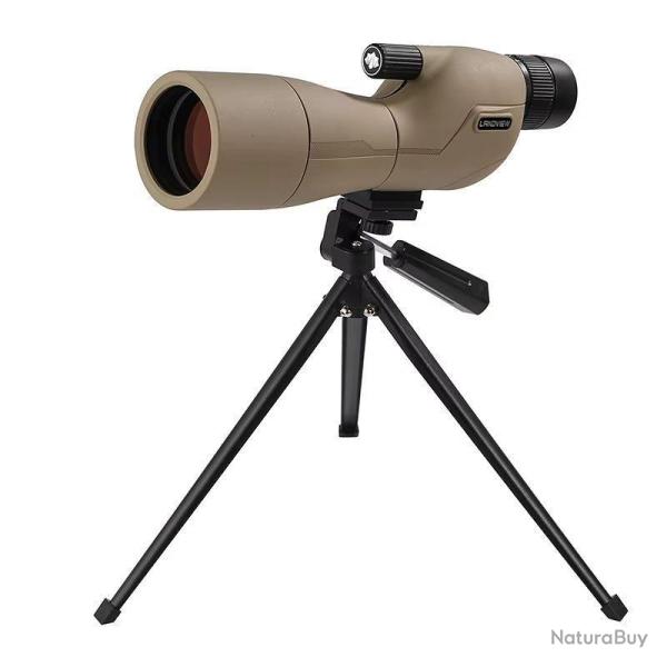 Lunette Reperage Haute Definition 25-75x60 Lentille FMC Etanche Tactique Chasse Monoculaire