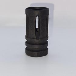 CACHE FLAMME / FREIN DE BOUCHE POUR  HK 416 / TM4 RIS T4E NEUF NOIR 14 MM ANTI HORAIRE EN ACIER.