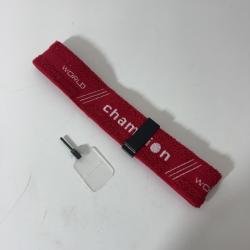 Bandeau de tir avec cache oeil rouge