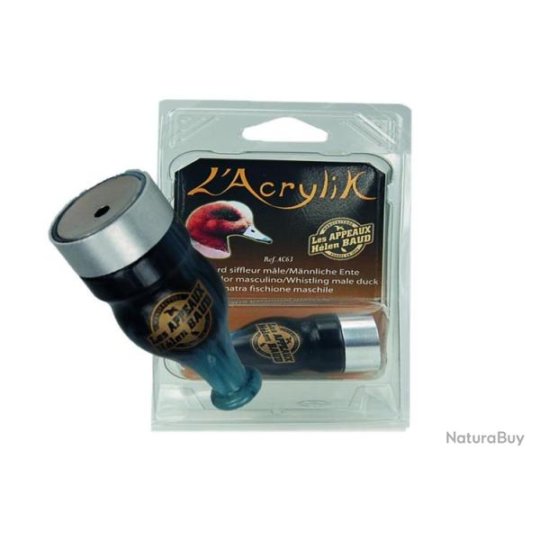 Appeau siffleur male acrylique