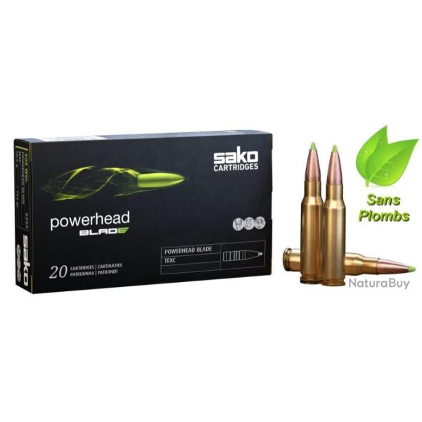 Munitions SAKO cal.9.3x62 powerhead blade txm 230gr 14.9g par 60