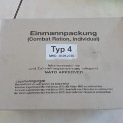 MRE EPA Ration 24h Allemande Type 4