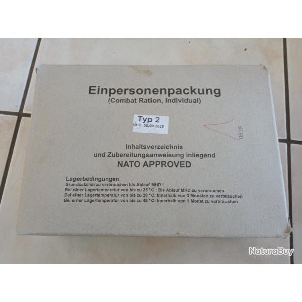 MRE EPA Ration 24h Allemande Type 2