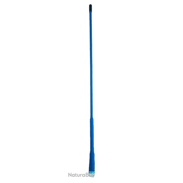 Antenne centrale flexible Rantech Venatus connecteur 40 cm bleue