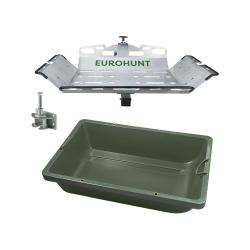 Porte gibier pour attelage EasyLoad + Attache simple + Treuil + Bac