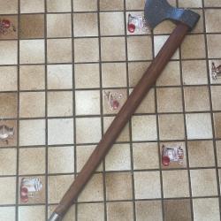 Hache viking lame damas ( deco ) superbe qualit&eacute;