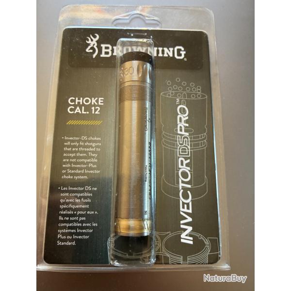 Choke Externe Browning Invector DS Calibre 12 - Trois Quart