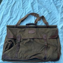 Sac battue cuir toile Alexandre mareuil