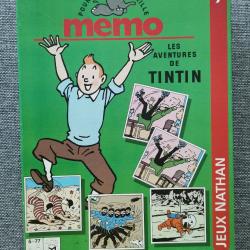 Jeu Memo Tintin Nathan vintage