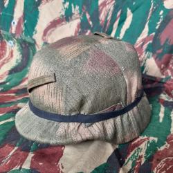 RARE CASQUE STAHLHELM ALLEMAND M35 - SUMPFTARN 1945 - TAILLE Q68 / 61 - FIN DE GUERRE
