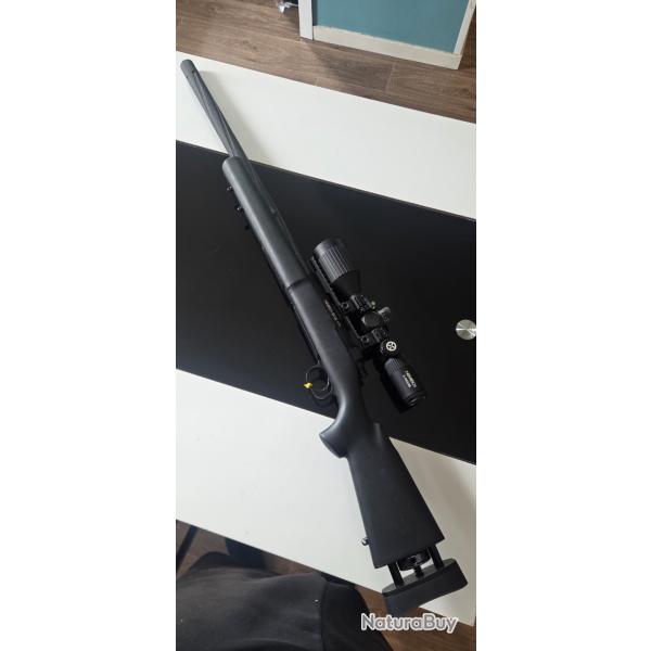 Novritsch SSG24 avec lunette Novritsch 3-9x50IR & killflash � bonne �tat