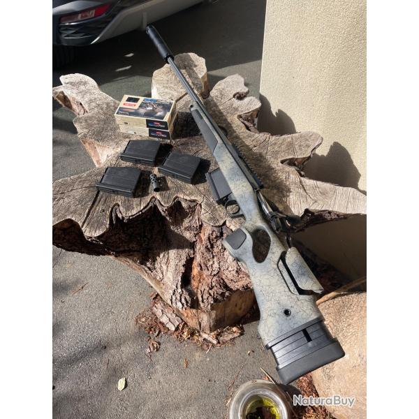 Bergara B14 Wilderness Thumbole cal 300WM avec A-Tec Optima 40 a-lock. Occasion.