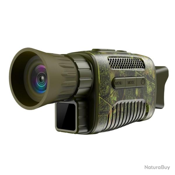 Monoculaire Vision Nocturne IR 7X Zoom 2.7K Num�rique Observation Faible Lumi�re Nuit Plein Air