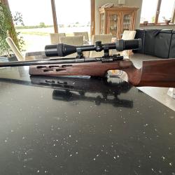 Carabine de bench rest Mauser 243w